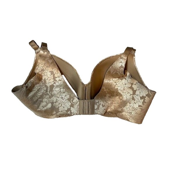 Soma Beige Vanishing Back Full Coverage Underwire Lace Bra SZ 38DD - Picture 4 of 4
